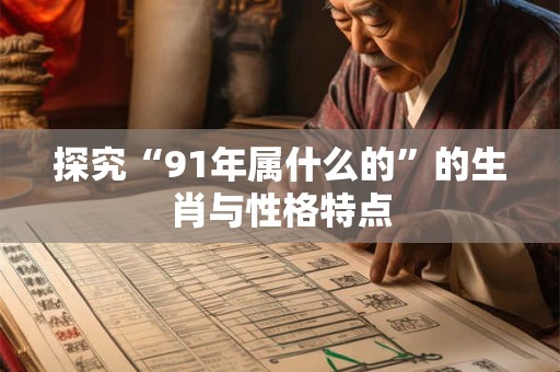 探究“91年属什么的”的生肖与性格特点