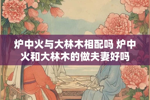 炉中火与大林木相配吗 炉中火和大林木的做夫妻好吗