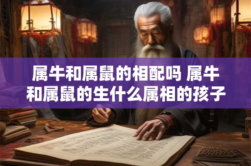 详细阅读:属牛和属鼠的相配吗 属牛和属鼠的生什么属相的孩子好 属牛和属鼠的相配吗 属牛和属鼠的生什么属相的孩子好