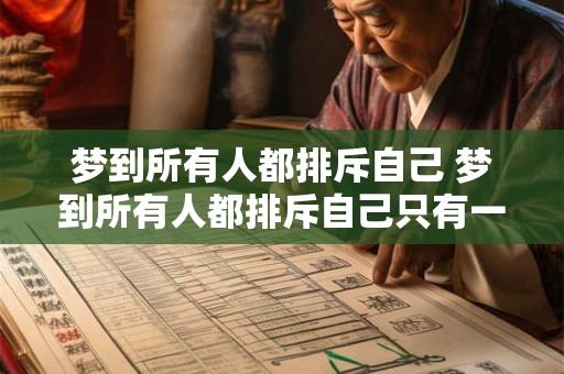 梦到所有人都排斥自己 梦到所有人都排斥自己只有一个人始终相信我