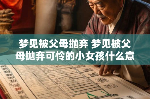 梦见被父母抛弃 梦见被父母抛弃可怜的小女孩什么意思
