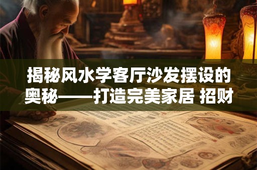 揭秘风水学客厅沙发摆设的奥秘——打造完美家居 招财纳福! 揭秘风水学客厅沙发摆设的奥秘——打造完美家居 招财纳福!