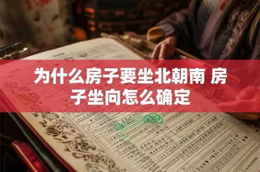 为什么房子要坐北朝南 房子坐向怎么确定