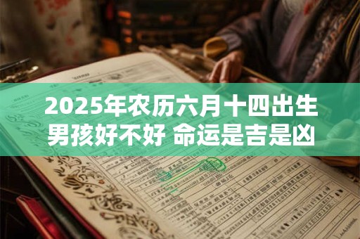 2025年农历六月十四出生男孩好不好 命运是吉是凶