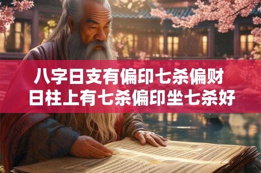八字日支有偏印七杀偏财 日柱上有七杀偏印坐七杀好吗