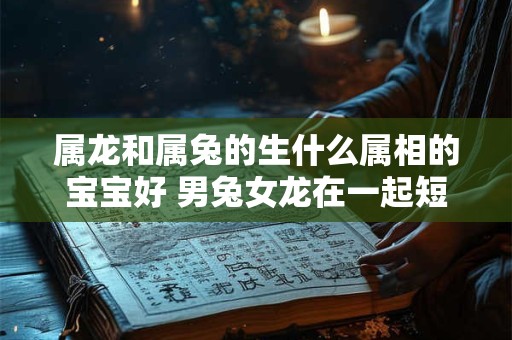 属龙和属兔的生什么属相的宝宝好 男兔女龙在一起短命吗