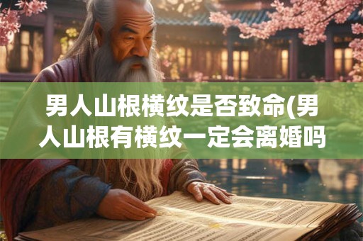 男人山根横纹是否致命(男人山根有横纹一定会离婚吗)