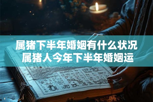 属猪下半年婚姻有什么状况 属猪人今年下半年婚姻运