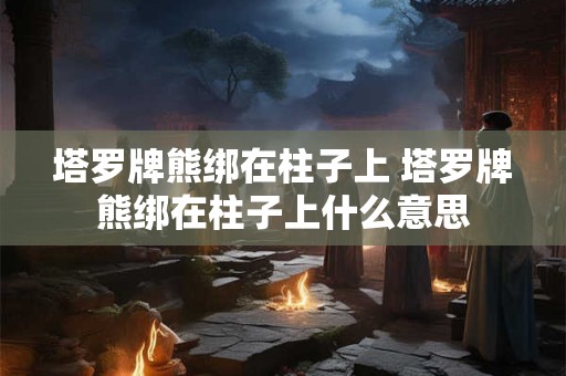 塔罗牌熊绑在柱子上 塔罗牌熊绑在柱子上什么意思