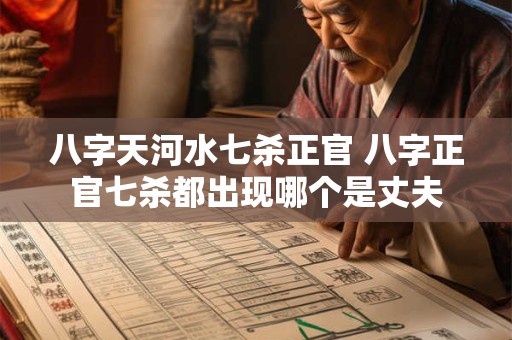 八字天河水七杀正官 八字正官七杀都出现哪个是丈夫