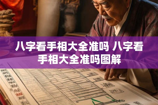 八字看手相大全准吗 八字看手相大全准吗图解