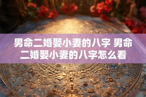 男命二婚娶小妻的八字 男命二婚娶小妻的八字怎么看