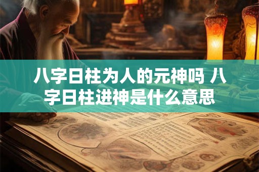 八字日柱为人的元神吗 八字日柱进神是什么意思