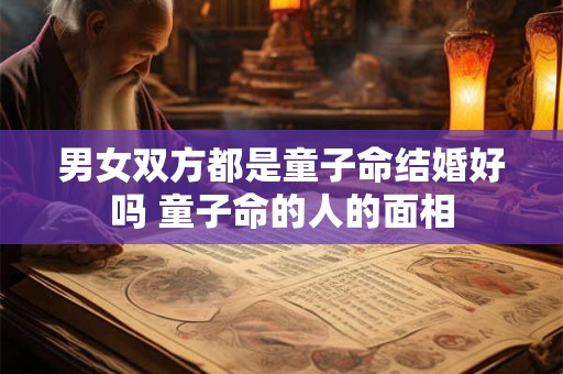 男女双方都是童子命结婚好吗 童子命的人的面相