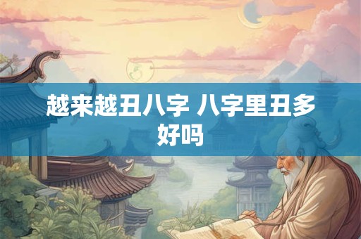 越来越丑八字 八字里丑多好吗