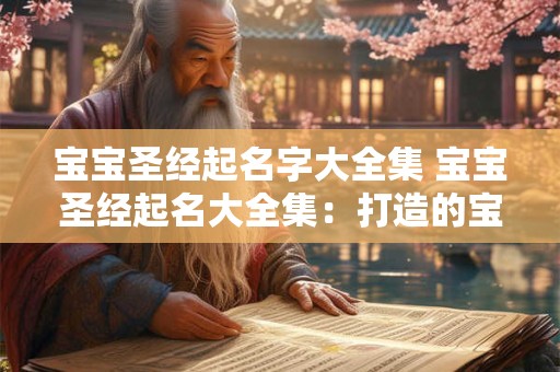 宝宝圣经起名字大全集 宝宝圣经起名大全集:打造的宝宝名字 宝宝圣经起名字大全集 宝宝圣经起名大全集:打造的宝宝名字