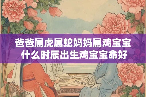 爸爸属虎属蛇妈妈属鸡宝宝 什么时辰出生鸡宝宝命好 爸爸属虎属蛇妈妈属鸡宝宝 什么时辰出生鸡宝宝命好