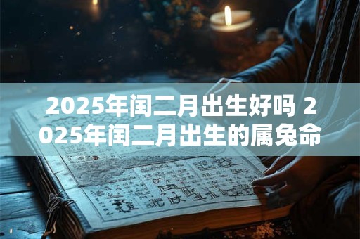 2025年闰二月出生好吗 2025年闰二月出生的属兔命运