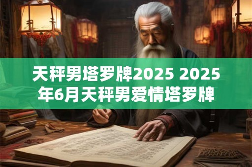 天秤男塔罗牌2025 2025年6月天秤男爱情塔罗牌