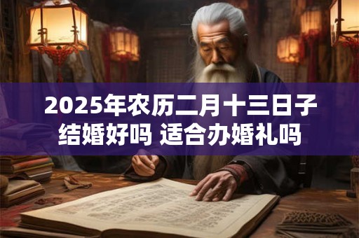 2026年农历二月十三日子结婚好吗 适合办婚礼吗