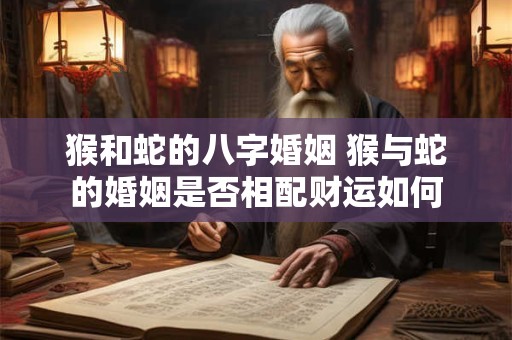 猴和蛇的八字婚姻 猴与蛇的婚姻是否相配财运如何
