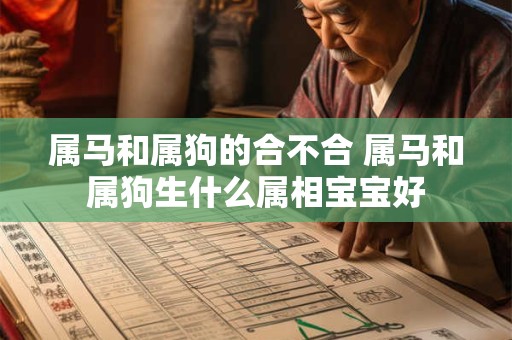 属马和属狗的合不合 属马和属狗生什么属相宝宝好