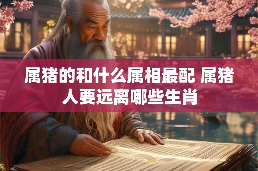 属猪的和什么属相最配 属猪人要远离哪些生肖