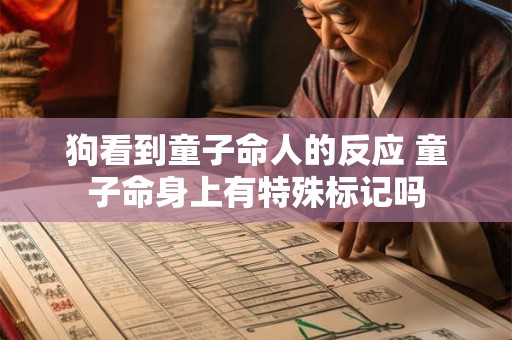 狗看到童子命人的反应 童子命身上有特殊标记吗