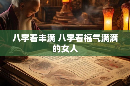 八字看丰满 八字看福气满满的女人