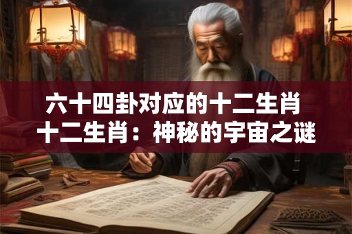 六十四卦对应的十二生肖 十二生肖:神秘的宇宙之谜 六十四卦对应的十二生肖 十二生肖:神秘的宇宙之谜