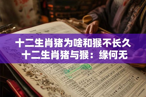 十二生肖猪为啥和猴不长久 十二生肖猪与猴：缘何无法长久