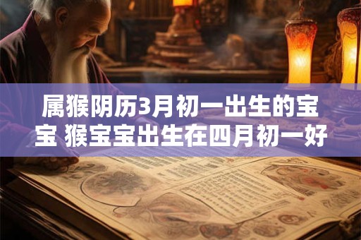 属猴阴历3月初一出生的宝宝 猴宝宝出生在四月初一好吗