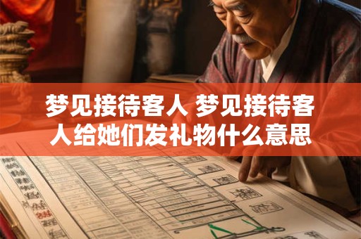 梦见接待客人 梦见接待客人给她们发礼物什么意思