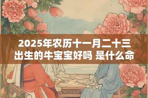 2025年农历十一月二十三出生的牛宝宝好吗 是什么命