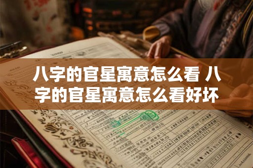 八字的官星寓意怎么看 八字的官星寓意怎么看好坏 八字的官星寓意怎么看 八字的官星寓意怎么看好坏