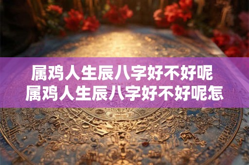 属鸡人生辰八字好不好呢 属鸡人生辰八字好不好呢怎么看