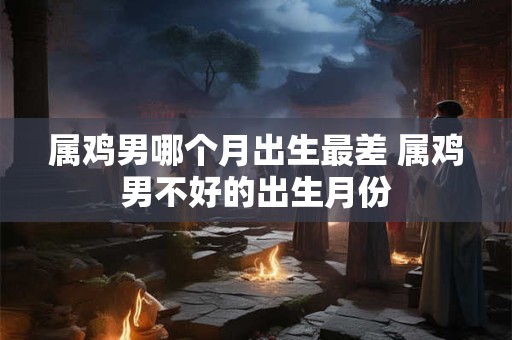 属鸡男哪个月出生最差 属鸡男不好的出生月份