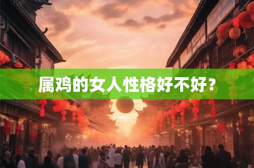 属鸡的女人性格好不好？