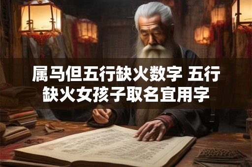 属马但五行缺火数字 五行缺火女孩子取名宜用字