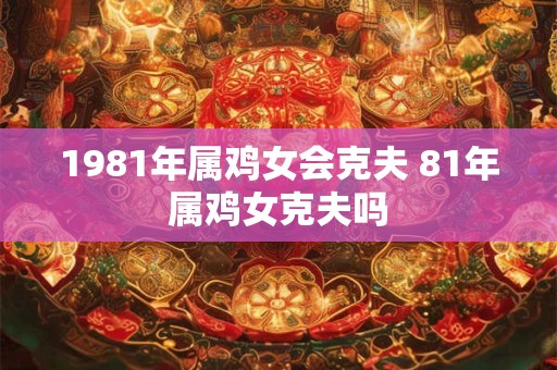 1981年属鸡女会克夫 81年属鸡女克夫吗