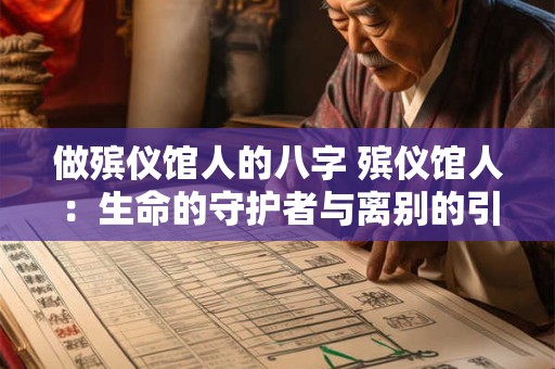 做殡仪馆人的八字 殡仪馆人：生命的守护者与离别的引路人