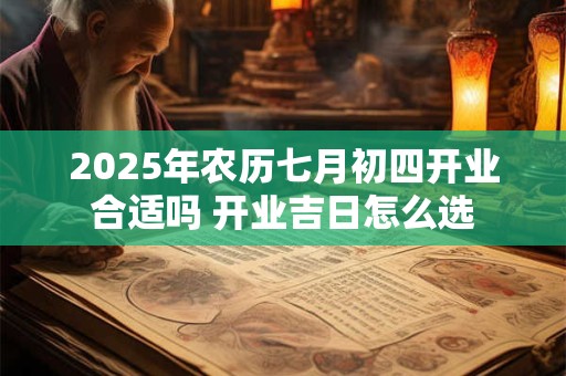 2026年农历七月初四开业合适吗 开业吉日怎么选 2026年农历七月初四开业合适吗 开业吉日怎么选