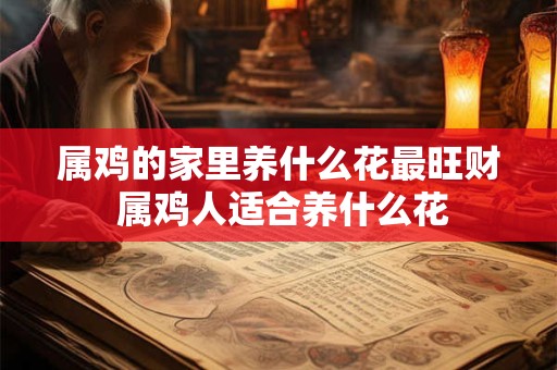 属鸡的家里养什么花最旺财 属鸡人适合养什么花