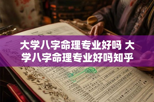 大学八字命理专业好吗 大学八字命理专业好吗知乎