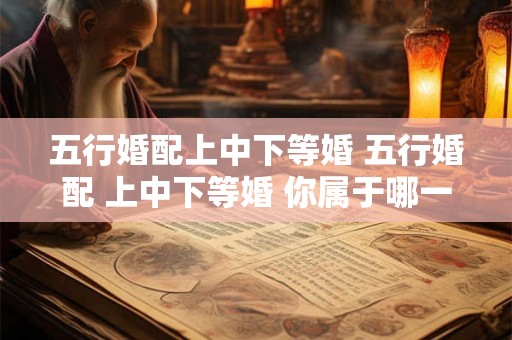 五行婚配上中下等婚 五行婚配 上中下等婚 你属于哪一等