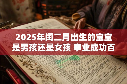 2025年闰二月出生的宝宝是男孩还是女孩 事业成功百事顺心
