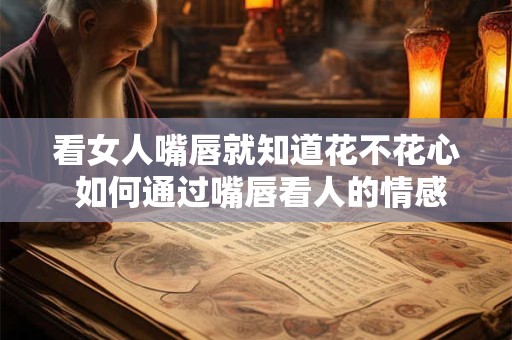 看女人嘴唇就知道花不花心 如何通过嘴唇看人的情感状况