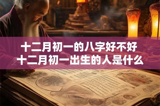十二月初一的八字好不好 十二月初一出生的人是什么星座