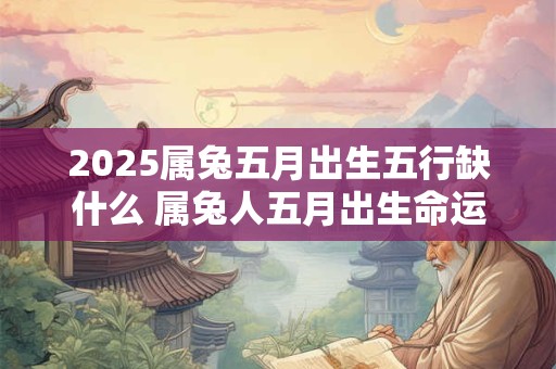 2026属兔五月出生五行缺什么 属兔人五月出生命运如何