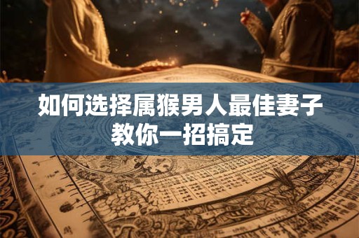 如何选择属猴男人最佳妻子 教你一招搞定